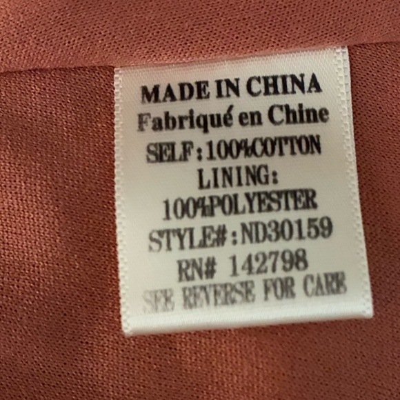 New In Bohemian Rust Sleeveless Tiered Mini Dress M - Picture 10 of 11